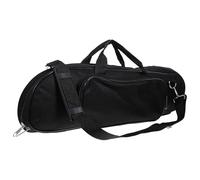 PAMINGONO Portable Oxford Cloth Trumpet Case Black Carrying Bag for Clarinet Storage Shockproof Moisture-resistant Trumpet Gig Backpack with High Tensile Strength and Wear Resistance for