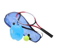 PAMINGONO Portable Tennis Trainer Rebounder Equipment Set with Ball and String Single Player Tennis Practice Rebound Training Kit for Beginners