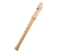 PAMINGONO Portable Wooden Eight-hole Clarinet Recorder for Beginners German Fingering Treble Flute for Music Classes Student Flute for Practice and Performance Suitable for Hands