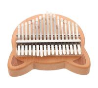 PAMINGONO Portable Wooden Kalimba Thumb Piano Keys Steel Notes Finger Piano for Beginners Musical Instrument with Rich Tones and Stylish Design