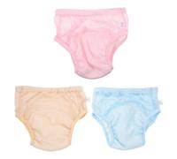 PAMINGONO Potty Training Pants for Boys 3Pcs Reusable Cotton Waterproof Diapers Comfortable Fit for All-Day Wear