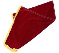 PAMINGONO Protective Cover to Preserve Musical Instruments for Upright Piano Made of Pleuche with Tassels, Practical Dustproof Piano Cover Simple Design Suitable for Home Use