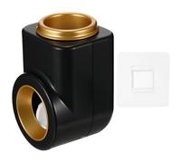 PAMINGONO Punch-free Toothpaste Holder with Super Load-bearing Abs and Silicone Material, Wall-mounted Toothpaste Storage Rack Suitable for Bathroom Organising and Placing on The Bathroom