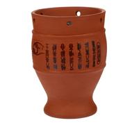 PAMINGONO Purple Sand Moxibustion Pot Ceramic Guasha Scraping Cup Body Care Tool Heat Insulated for Safe Full-Body Use Suitable for Home and Professional Salon Chinese Style Random Color