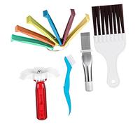 PAMINGONO Radiator Fin Combing Tool Ac Condenser Cleaning Brush Air Conditioner Fin Brush Evaporator Cleaning Supply