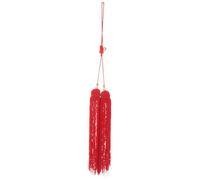 PAMINGONO Red Tassel Pendant Wall Hanging Decor Made of Cloth with Safe Materials and Secure Hanging Tassel Design for Martial Arts Equipment and Tai Chi for Martial Arts Practice
