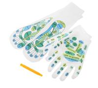 PAMINGONO Reflexology Foot Massage Socks for Men and Women with Acupuncture Sticks, Polyester Material, Overall Body Health and Preventing Slippage, for Home Relaxation and Foot Therapy