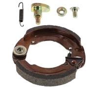 PAMINGONO Replacement Rear Brake Shoe for Electromobile and Motorcycle Iron Drum Brake Pad with Wear-resistant Material and Broad Adaptability