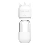 PAMINGONO Reusable Mini Unicorn Face Ice Roller, White Facial Ice Massager for Skin Massage and Puffiness Reduction, Portable Beauty Tool for Cooling Therapy and Face Care