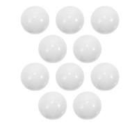 PAMINGONO Roulette Wheel High Visibility White 10pcs Acrylic Replacement Kit and Versatile Usage for 12-16 Inch Roulette Wheel for Home Parties and Social Gatherings