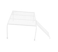 PAMINGONO Rutin Chicken Feeding Table Chicken Perch Trough Feeder Accessory Rack Iron Platform