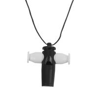 PAMINGONO Samba Whistle Black Metal Tri-tone Latin Style Percussion Instrument for Orff Teaching Method and Music Education Adults