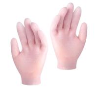 PAMINGONO SEBS Moisturizing Gloves for Dry and Cracked Hands, Non-Slip Pink Hand Care Covers with Exfoliating and Effects, Suitable for Skin Hydration and Repair