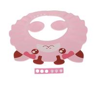 PAMINGONO Shampoo Cap Bathing Hat Adjustable Eva Ear Caps for Shower Comfortable Fit Prevents Water from Entering Eyes and Ear Gentle Skin-friendly Material Bathroom Safety