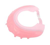 PAMINGONO Silicone Boys and Girls Shower Cap Bath Visor Crown Design Ear Protection Hair Washing Shield for Toddlers