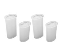 PAMINGONO Silicone Lighter Cover Mold 4 Pcs White No Cracks or Gaps for DIY Handmade Crafts
