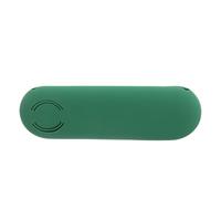 PAMINGONO Silicone Makeup Brush Organizer Bag with Magnetic Closure, Soft Dirt-Resistant Travel Cosmetic Brush Holder, Compact Green Silicone Makeup Storage for Women Artists