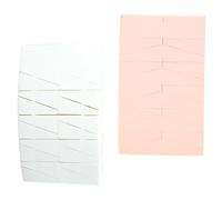 PAMINGONO Small Triangle Makeup Sponges Wedges for Foundation and Powder Application Non Latex Cushion Puff Elastic Beauty Blending Sponges for Women Cosmetic Use Skin Tone and White Colors