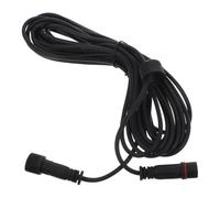 PAMINGONO Solar Lamp Extension Wire Outdoor Cord Pin Plug for Solar Panel Dual-core Copper Cable for Landscape Lighting Rainproof Connection for Garden and Gazebo Lights