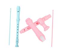 PAMINGONO Soprano Recorder Beginners - German Style Educational Musical Toy with Strong Frequency Vibration Suction Mouth - Lightweight ABS Instrument for Music Lessons and Classroom Use