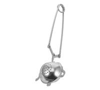 PAMINGONO Stainless Steel Teapot-Shaped Tea Infuser Spoon Loose Leaf Strainer for Tea Lovers Household Kitchen Filter Clip for Brewing Hot Beverages