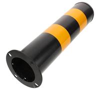 PAMINGONO Stainless Steel Warning Column for Driveway Guard and Parking Assistant for Garage, Easy to Remove Safety Barrier with Weather-resistant Construction Cone for Driveway Security