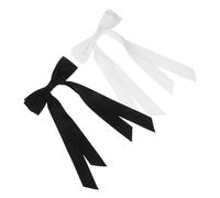 PAMINGONO Strong Flexibility Durability Bowknot Hair Clip 2 Pack Bow Hair Clips for Women Hair Accessories for Women