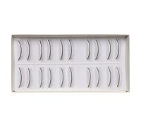 PAMINGONO Synthetic Eyelash Extensions and Styling Options Self Adhesive 10 Pairs Practice Lashes with Pre-adhesive Feature for Beginners for Training and Teaching