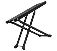 PAMINGONO Thickened Foldable Guitar Footstool for Guitarists, Classical and Acoustic Guitar Foot Rest Stool Non-Slip Surface, Adjustable Height Music Instrument Foot Pedal