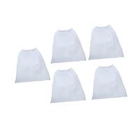 PAMINGONO Thickened Non-woven Nail Dust Collector Bags Set for Nail Art Vacuum Cleaner 5 Pack Storage Pouches