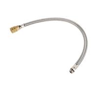 PAMINGONO Tire Inflator Extension Hose with Self Locking Nozzle and 1/4’’ Thread, Copper and Metal Construction, Sturdy Leakproof Design for Efficient Inflation of Car and Motorcycle Tires