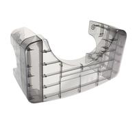 PAMINGONO Transparent Plastic Bathroom Squat Toilet Stool for Adults and Non-Slip Foot Rest Step Stool with Compatibility for Squat and Western Toilets Suitable for Home and Public Restrooms