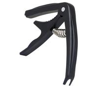 PAMINGONO Universal Guitar Replacement Capo Black ABS and Metal Quick Key Change Capo with Adjustable Spring Tension for Playing Traditional Songs and Country Music