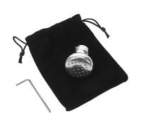 PAMINGONO Universal Metal Tuning Fork Holder Stand with Multiple Holes, Silver Tuning Fork Accessory Replacement, Flexible Musical Instrument Support for Repair and Therapy Use