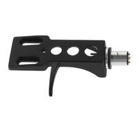 PAMINGONO Universal Replacement Turntable Headshell Mount for Phono Cartridge, Black Wire Phono Cartridge Accessory, Compatible with Dj Turntable Record Players and Vinyl Stylus Needles