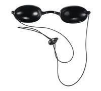 PAMINGONO UV Protection Eye Mask Safety Eye Patch for Cosmetic Procedures LED Light Therapy and Teeth Black