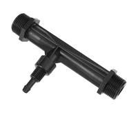 PAMINGONO Venturi Fertilizer Injector for Plant Irrigation with External Thread 3/4' Plastic Body, Chemical Resistant and Easy to Use Water Irrigation System for Garden and Fluid