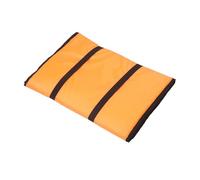 PAMINGONO Waterproof Orange-red Carp Fishing Unhooking Mat with Straps, Lightweight Angling Landing Pad for Outdoor Fish Handling and Protection