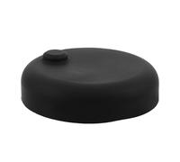 PAMINGONO Waterproof Silicone Speaker Cover for Boat and Car Multimedia Panel with Weather Resistance and Precise Cutouts, round Black Protector for Marine Audio Systems and Car Rides