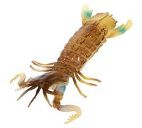 PAMINGONO Wear-resistant Plastic Mantis Shrimp Animal Model, Portable Vivid Sensory Learning Educational Play, Small Plaything Accessory