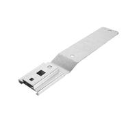 PAMINGONO Weatherproof Aluminum Reflective Triangle Safety Sign Mount with 15.3cm Hole, Hitch Bracket for Truck and Agricultural Wagon Rear Plate Holder