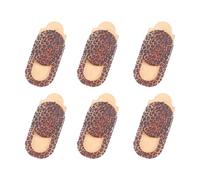 PAMINGONO Webcam Covers and 6pcs Privacy Protection Leopard Printing Camera Covers for Abs Material Ultra-thin Design Will Not Affect Device Closing Tablets Cell Phones