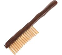 PAMINGONO Wooden Hair Comb Relieves Headache Sandalwood Comb Double-row Teeth Practical Portable Comfortable Massage Hairdressing Accessory for Women and Girls