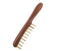 PAMINGONO Wooden Massage Comb for Scalp and Hair Relaxation Acupressure Tool Meridians for Wellness and Home Use