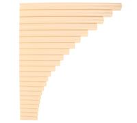 PAMINGONO Wooden Pan Flute 22-Pipe G Major Key Wind Instrument Lightweight for Students and Adults for Folk Music and Classical Concerts Suitable for Both Hands