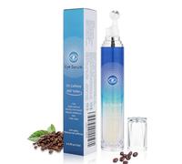 paminify Eye Serum 5% Caffeine with Topper Rollerball Massage 360°, Eye Cream with Caffeine for Dark Circles, Wrinkles, Puffiness and Fine Lines, Eye Cream with Roller Treatment