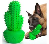 Pamlulu Dog Chew Toys Dog Toothbrush Stick Teeth Cleaning Brush Dental for Medium Large Dog, Puppy Christmas,Easter Birthday Gifts,Outdoor Squeaky Toys for Aggressive Chewers Tough Toys Interactive