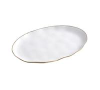 Pampa Bay Moonlight Oval Platter, Porcelain, 16" x 10.75" x 1"