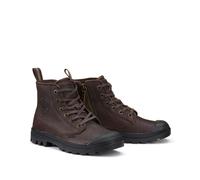 Pampa Hi Zip Walking Boots in Leather Bison