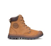 Pampa Sport Cuff Waterproof Ankle Boots with Faux Fur Lining Dark Brown